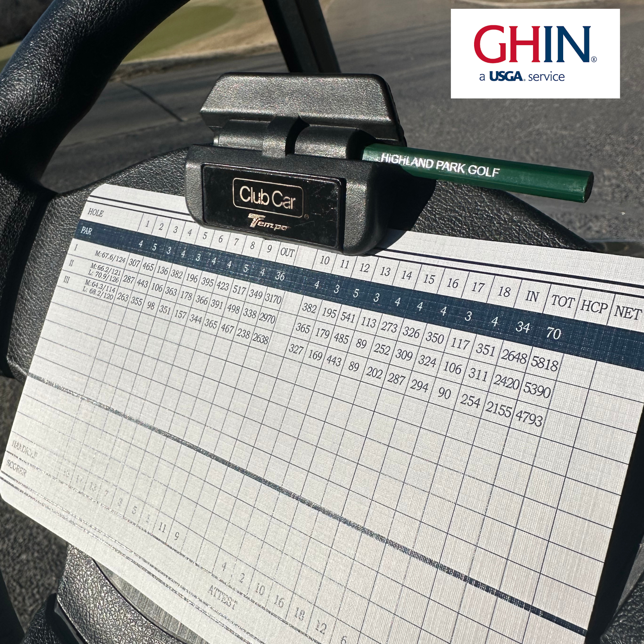 GHIN Renewal Highland Park Golf Course