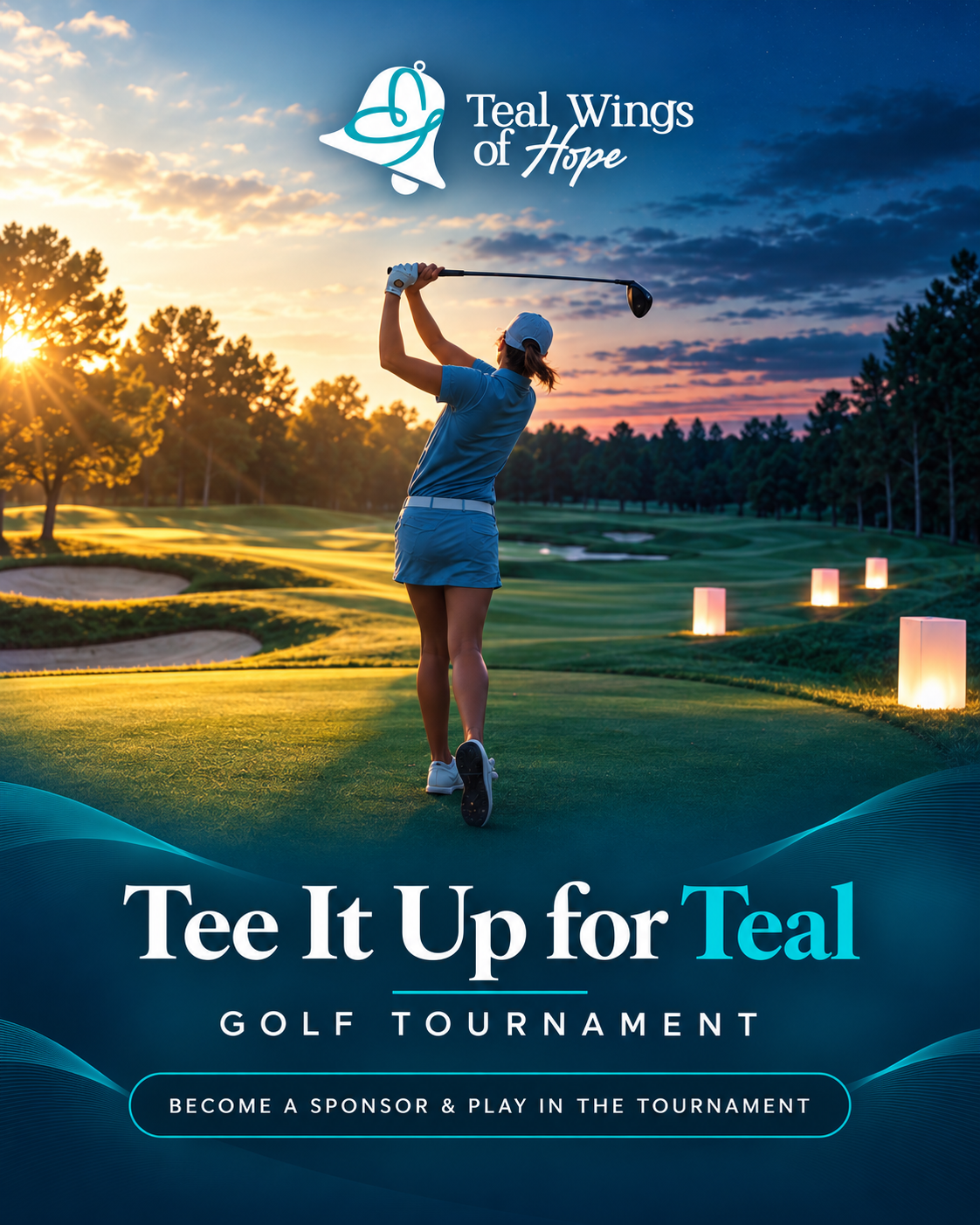 Tee It Up for Teal Golf Tournament at Highland Park Golf Course